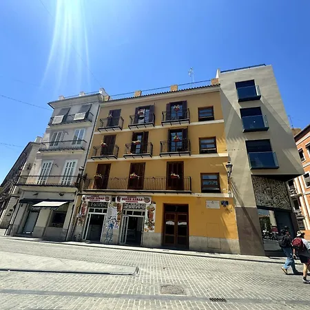 Moderno En La Plaza Del Tossal Апартаменты *